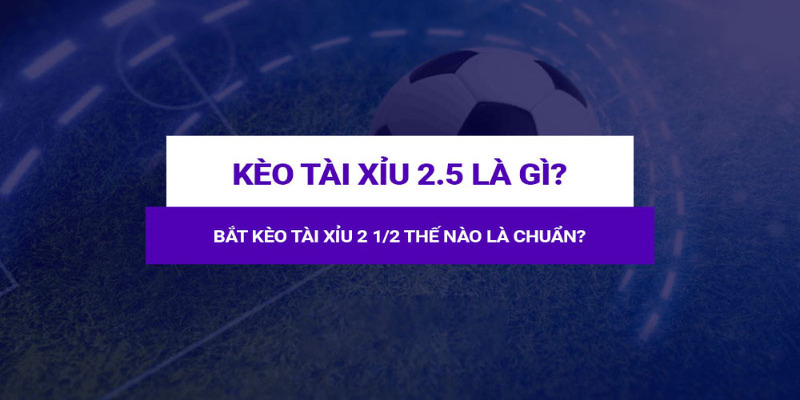 Định nghĩa về kèo Tài xỉu 2.5